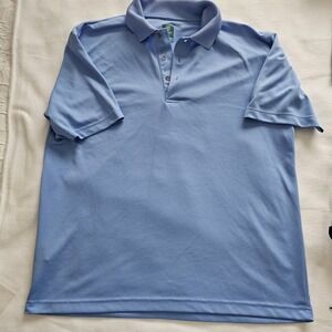 Pro Tour Blue Short Sleeve Golf Shirt AIRPLAY LARGE